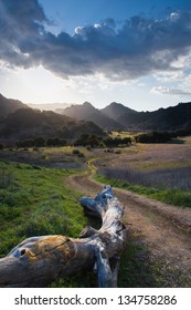 Sunset At Malibu Creek