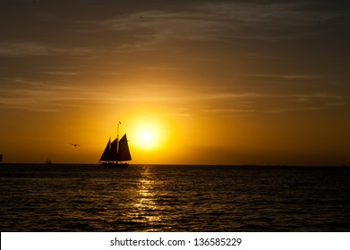 Sunset At Mallory Square