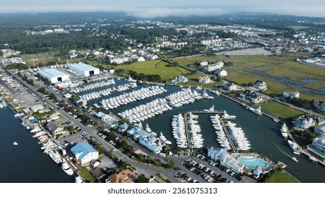 Sunset Marina Ocean City, Maryland - Powered by Shutterstock