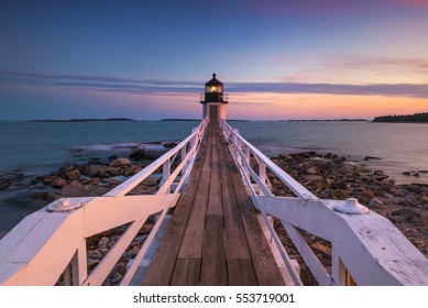 Sunset at Marshall Point Lighthouse 