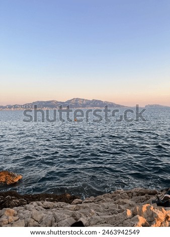 Image, Stock Photo soirée à la Corniche