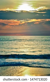 Sunset At Melbourne Beach Florida 