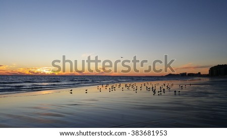 Sunset in Mexico