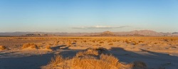 Sunset In The Mojave Desert.