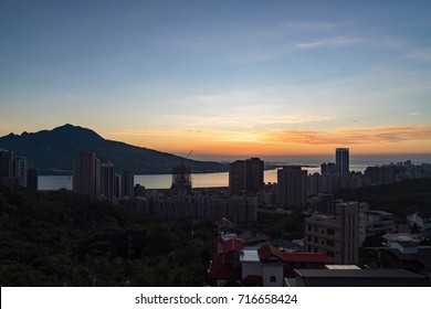 sunset moment
