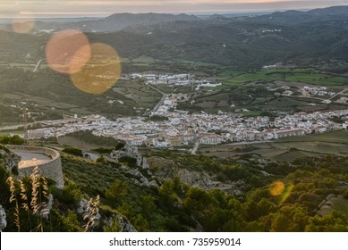 Sunset At Monte Toro (el Toro) Menorca, Spain