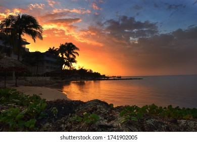 Sunset In Montego Bay Jamaica