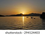Sunset in Montenegro
