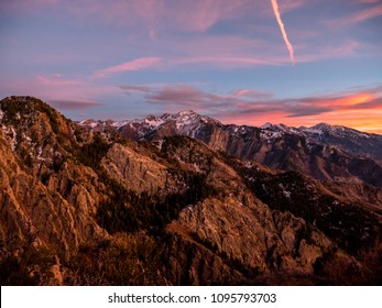 Sunset Mountain Scape