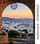 Sunset Mykonos Greece summer travel