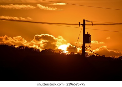 Sunset At Nags Head, North Carolina 