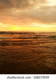 Sunset Near Mangalore In India