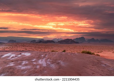 Sunset From The Neom Mountains, Saudi Arabia