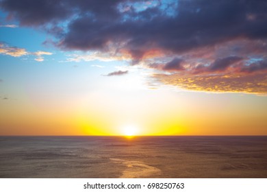 Sunset in Nicaragua - Shutterstock ID 698250763