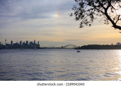 Sunset And Night In Sydney, Silhouette