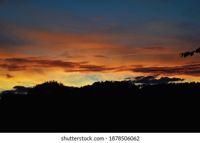 Sunset In The North Georgia Mountains 