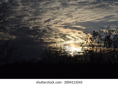 Sunset In The North Georgia Mountains 