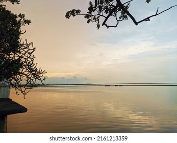 Sunset At North Jakarta Bay