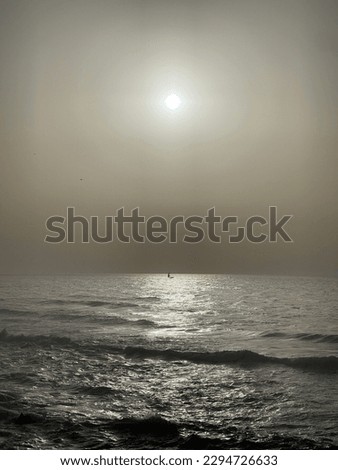 Similar – Image, Stock Photo Little is sea Calm Ocean