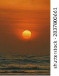 Sunset with an ocean view
