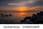 Sunset at Okeechobee Lake , Florida