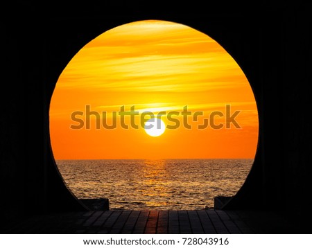 Similar – Image, Stock Photo Dream Sun Island Light