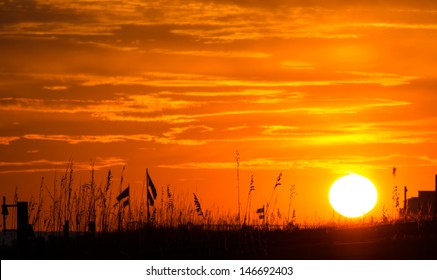 Sunset On The Alabama Gulf Coast.