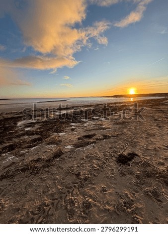 Sunset on the Ards Peninsula 