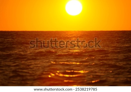 Similar – Baltic Sea at the end of the day