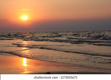 Sunset On The Baltic Sea, Poland