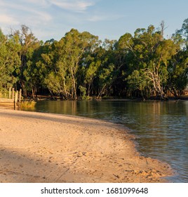 Sunset On The Banks Of The Murrumbidgee River, Hay, NSW, Australia