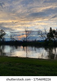 Sunset On The Levee— Baton Rouge, LA