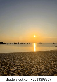 Sunset on the beach Alter do chão - Pará