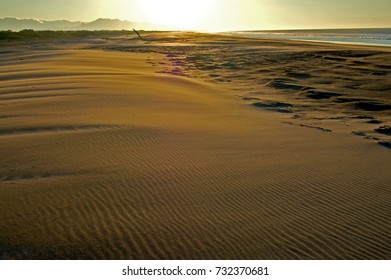 Sunset On The Beach In Puerto Arista, Chiapas, Mexico