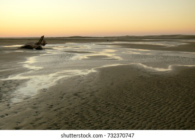 Sunset On The Beach In Puerto Arista, Chiapas, Mexico