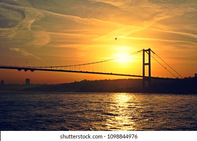 Sunset Bridge Hd Stock Images Shutterstock