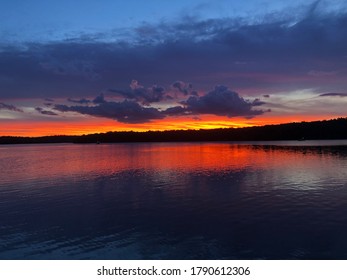 Sunset On Bull Shoals Lake