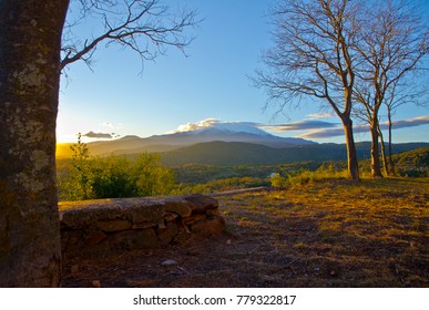 Sunset On The Canigou