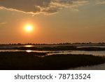 Sunset on Chobe River