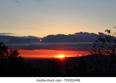 Sunset On Christmas Day In Southern California