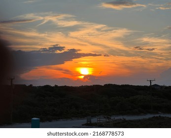 Sunset On Corova Beach NC