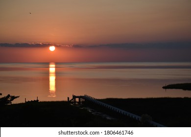 A Sunset On Currituck Sound