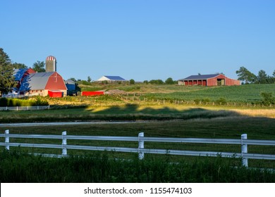 Sunset On The Farm Rural Ontario