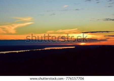 Sunset on Firstday