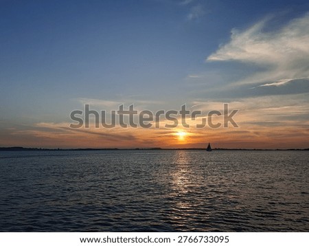 Sunset on the Guiaba River aboard the pirate ship