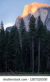 Sunset on Half Dome