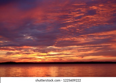 Sunset On Kentucky Lake