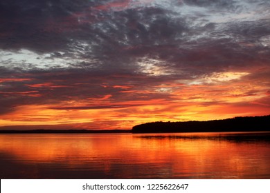 Sunset On Kentucky Lake