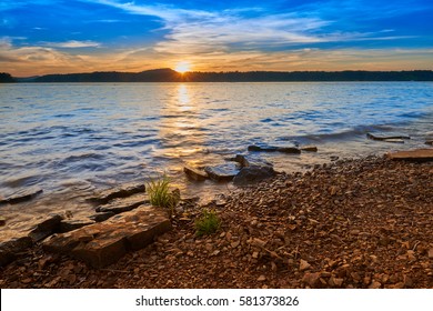 Sunset On Kentucky Lake