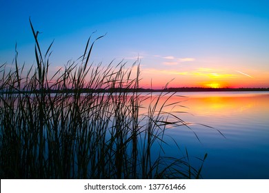 Sunset On The Lake